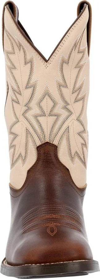 Durango Men's Westward Chocolate Bone Western Boot - Image 3