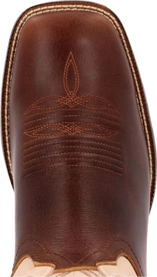 Durango Men's Westward Chocolate Bone Western Boot - Image 6