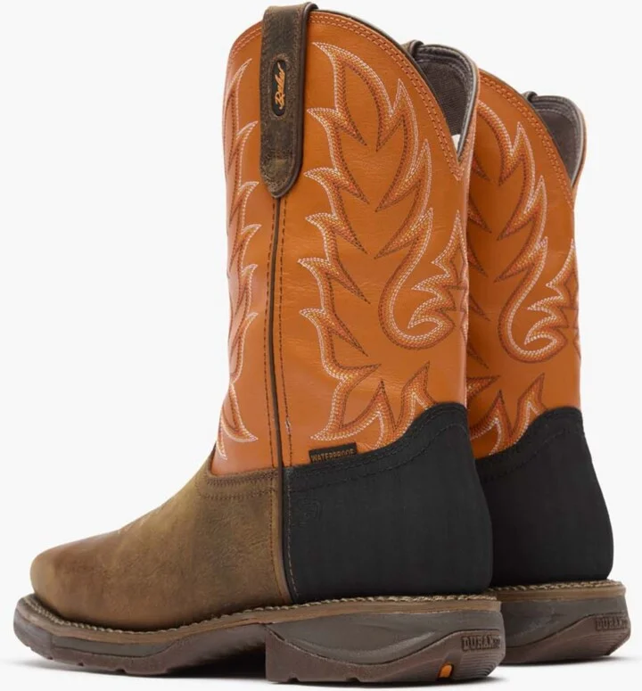 Durango Men's Workin' Rebel Steel Toe Waterproof with InsulKul Work Boot - Image 4