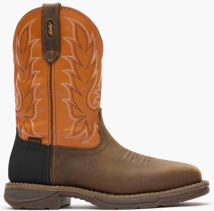 Durango Men's Workin' Rebel Steel Toe Waterproof with InsulKul Work Boot - Image 6