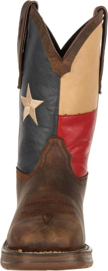 Durango Men's Workin' Rebel Texas Flag Steel Toe Work Boot - Image 3