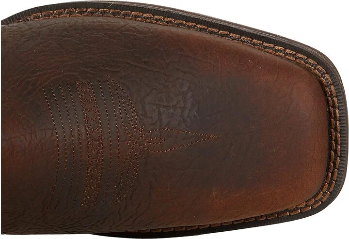 Durango Rebel 11 Western Cowboy Boots Dark Brown/Green Digital Camo : 8 D - Medium, Leather - Image 2