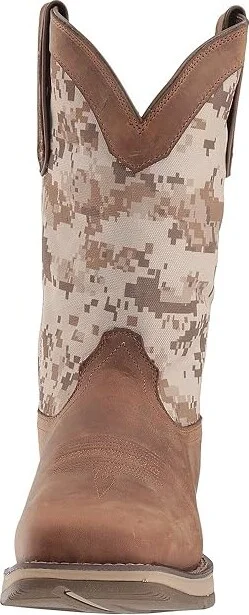 Durango Rebel 12 Desert Camo Cowboy Boots Dusty Brown/Desert Camo : 9 D - Medium, Leather - Image 6