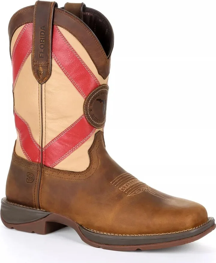 Durango Rebel Florida Flat Cowboy Boot