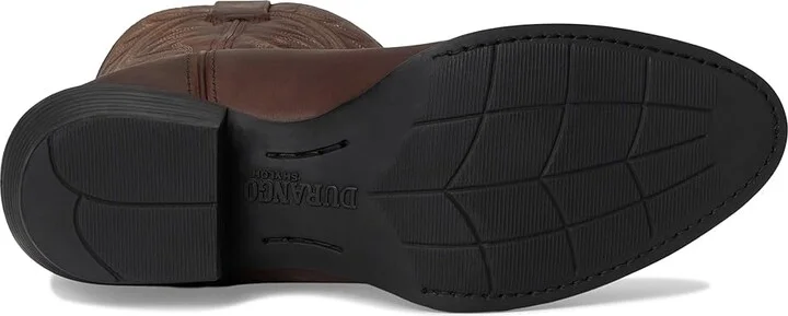 Durango Shyloh Cowboy Boots Frontier Brown : 12 EE - Wide, Leather - Image 3