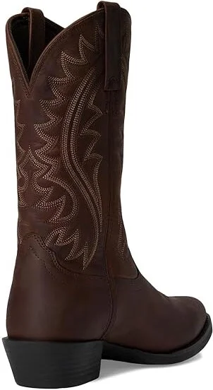 Durango Shyloh Cowboy Boots Frontier Brown : 12 EE - Wide, Leather - Image 4