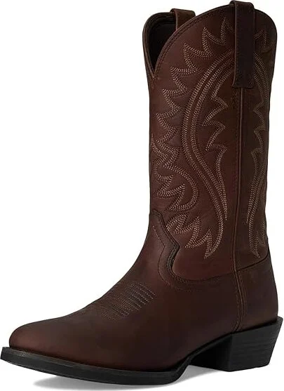Durango Shyloh Cowboy Boots Frontier Brown : 12 EE - Wide, Leather - Image 5