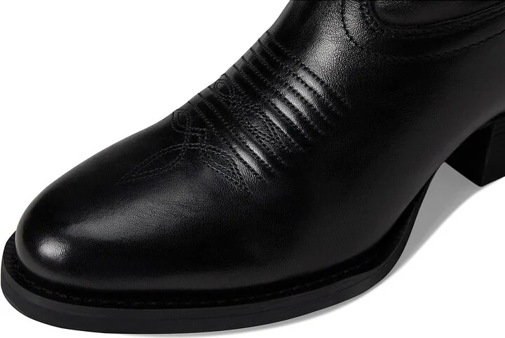 Durango Shyloh Cowboy Women's Boots Black Onyx : 7 B - Medium, Leather - Image 2