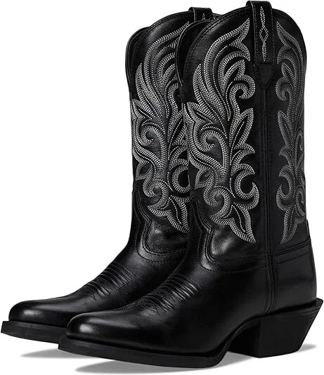 Durango Shyloh Cowboy Women's Boots Black Onyx : 7 B - Medium, Leather