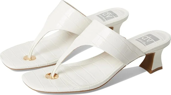 DV by Dolce Vita Blume Women's Wedge Shoes White : 8 M, Synthetic