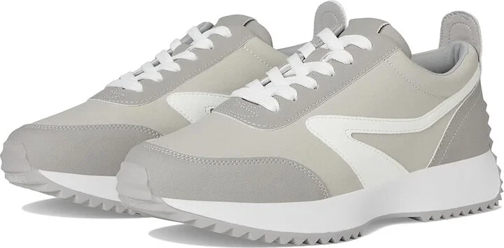 DV by Dolce Vita Bynx Sneakers Women's US 8 Gray Lace Up Lifestyle Shoes ZPO3732