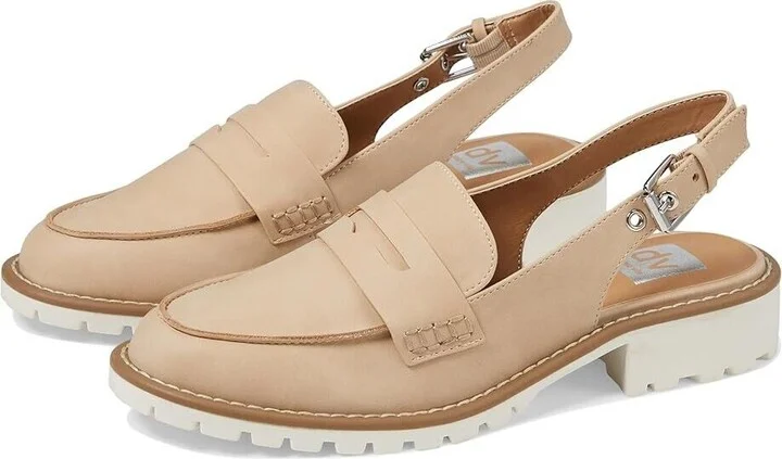 DV by Dolce Vita Cabo Dress Sandals Women US 8 Sand Slingback Block Heel ZPO2138