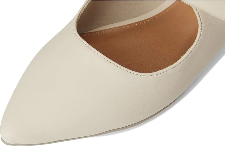 DV by Dolce Vita Christian Women's Shoes Off-White : 6.5 M, Leather/Polyester - Image 7