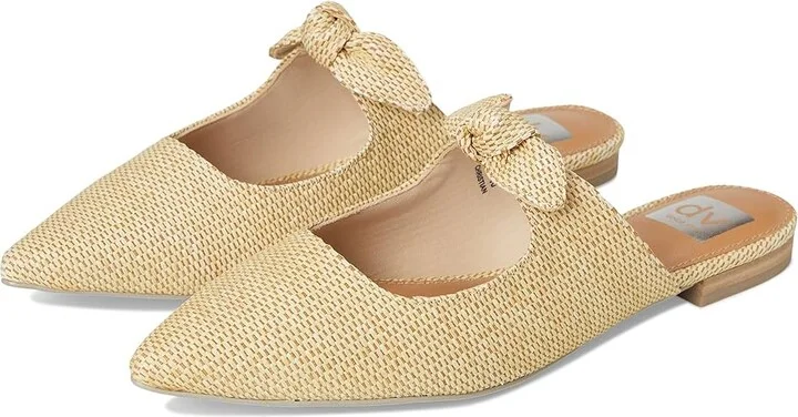 DV by Dolce Vita Christian Women's Shoes Raffia : 6 M, Leather/Polyester