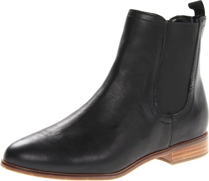 DV by Dolce Vita Coraline Women's Pull-on Boots Black : 6.5 M, Leather/Suede - Image 2