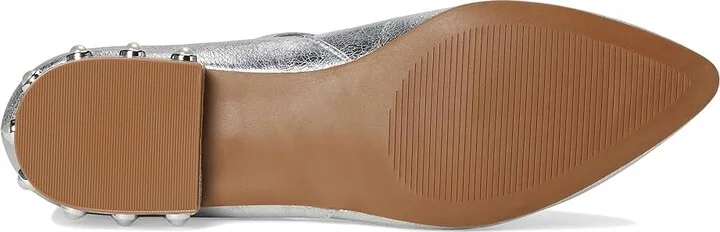 DV by Dolce Vita Dapper P Women's Flat Shoes Silver Pearl : 6.5 M, Synthetic - Image 3