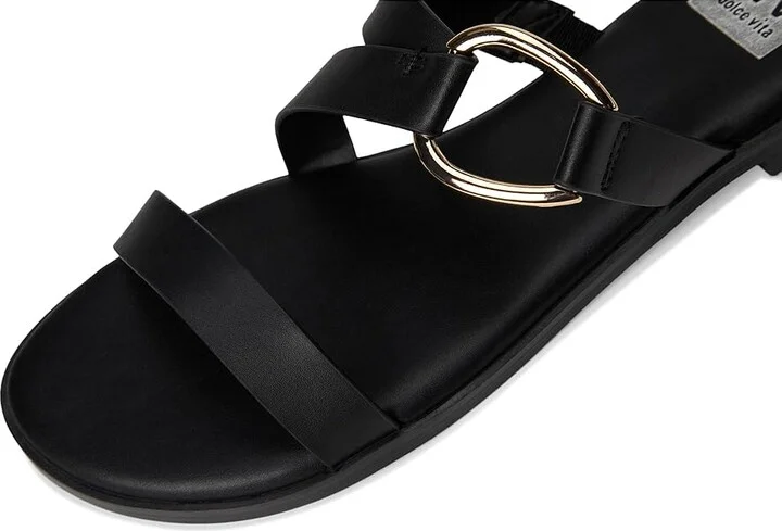DV by Dolce Vita Elaine Women's Sandals Black : 6.5 M, Synthetic - Image 7