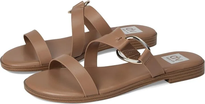 DV by Dolce Vita Elaine Women's Sandals Brown : 7 M, Synthetic