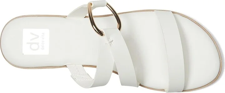 DV by Dolce Vita Elaine Women's Sandals White : 6.5 M, Synthetic - Image 2