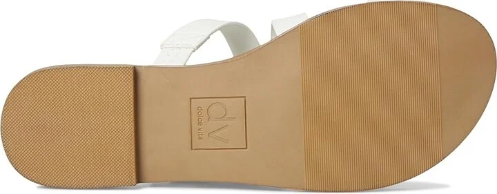 DV by Dolce Vita Elaine Women's Sandals White : 6.5 M, Synthetic - Image 3