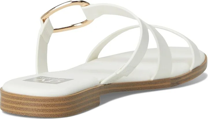 DV by Dolce Vita Elaine Women's Sandals White : 6.5 M, Synthetic - Image 4