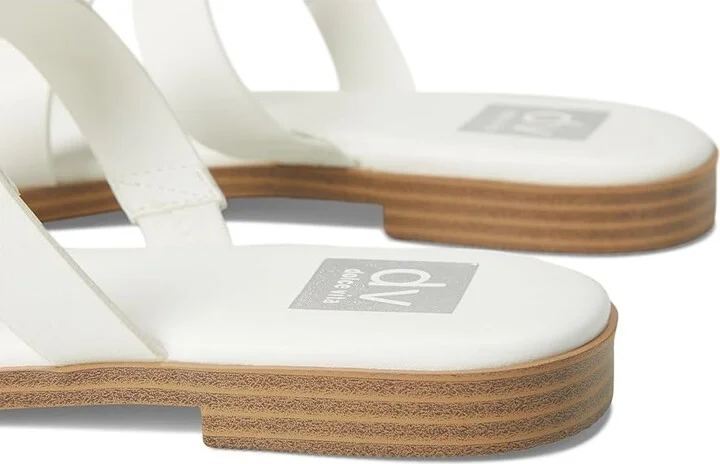 DV by Dolce Vita Elaine Women's Sandals White : 6.5 M, Synthetic - Image 7