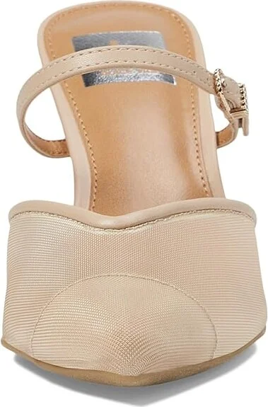 DV by Dolce Vita Elegant Women's Sandals Nude Mesh : 9 M, Leather - Image 2