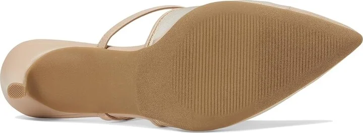 DV by Dolce Vita Elegant Women's Sandals Nude Mesh : 9 M, Leather - Image 3