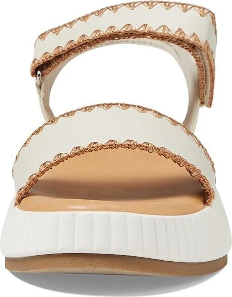 DV by Dolce Vita Franca Women's Sandals Ivory : 8.5 M, Leather/Rubber - Image 2
