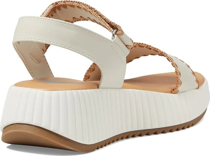 DV by Dolce Vita Franca Women's Sandals Ivory : 8.5 M, Leather/Rubber - Image 4