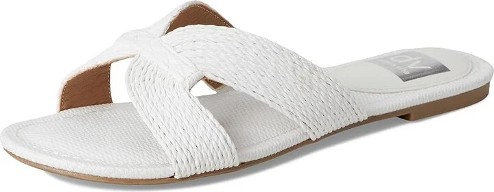 DV by Dolce Vita Geeya Women's Sandals White 1 : 7.5 M, Synthetic - Image 5