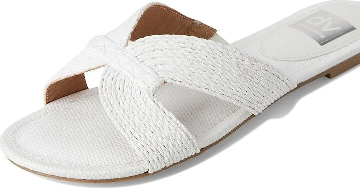 DV by Dolce Vita Geeya Women's Sandals White 1 : 7.5 M, Synthetic - Image 7