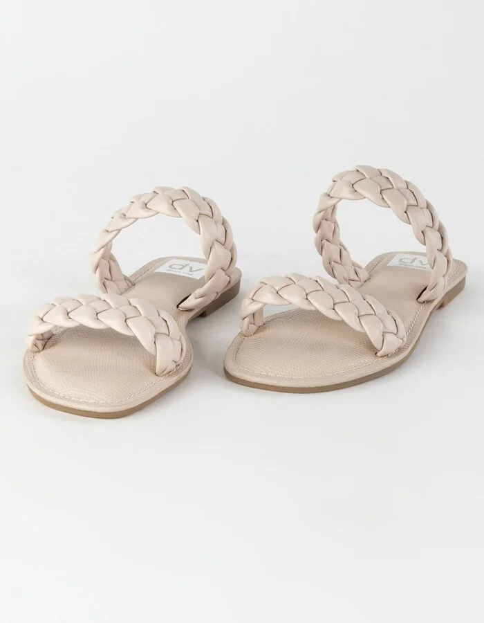 DV by DOLCE VITA Jocee Womens Strap Slide Sandals