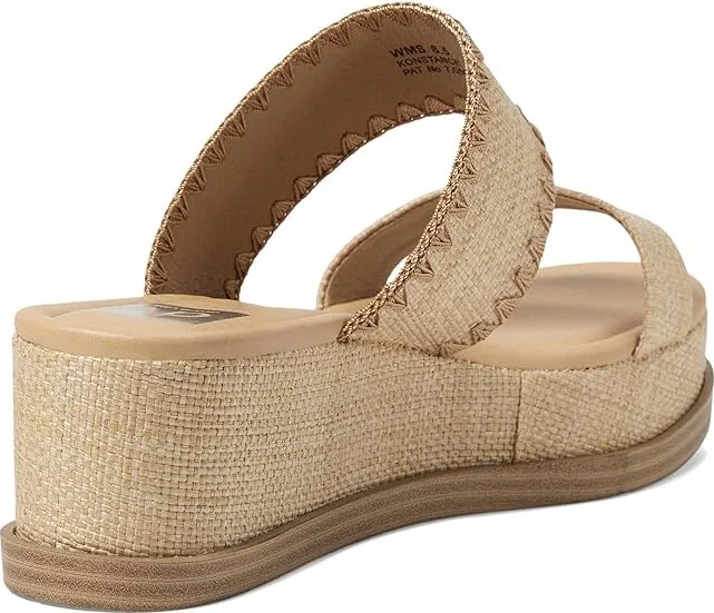 DV by Dolce Vita Konstance Women's Sandals Raffia : 9 M, Leather - Image 4
