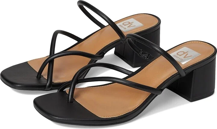 DV by Dolce Vita Lumena Women's Sandals Black : 6 M, Rubber