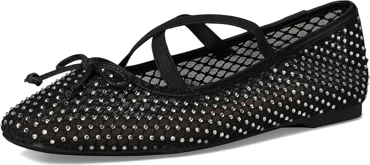 DV by Dolce Vita Maysa R Women's Flat Shoes Black : 9 M, Mesh/Vinyl - Image 5
