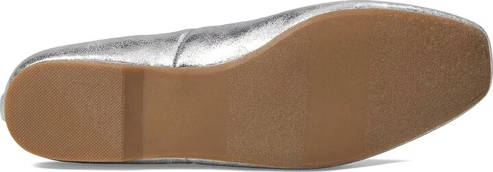 DV by Dolce Vita Maysa Women's Flat Shoes Silver : 6.5 M, Leather/Rubber - Image 3
