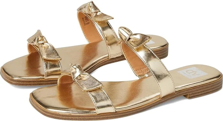 DV by Dolce Vita Medford Women's Shoes Gold : 9 M, Synthetic