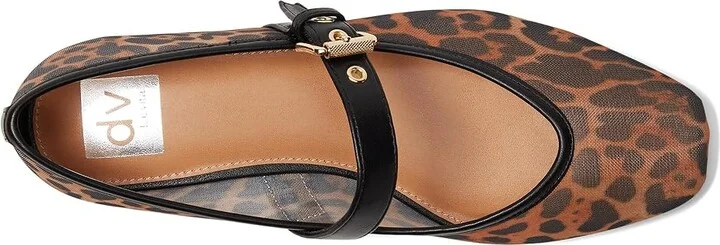 DV by Dolce Vita Mulaney Women's Flat Shoes Leopard : 7 M, Mesh/Synthetic - Image 2
