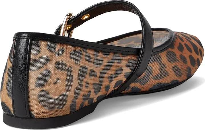 DV by Dolce Vita Mulaney Women's Flat Shoes Leopard : 7 M, Mesh/Synthetic - Image 4