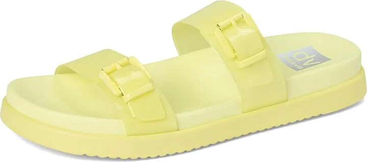 DV by Dolce Vita Ubar Women's Sandals Yellow : 9.5 M, Synthetic - Image 5