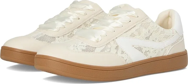 DV by Dolce Vita Valentina Women's Shoes Ivory Lace : 8.5 M, Leather/Rubber