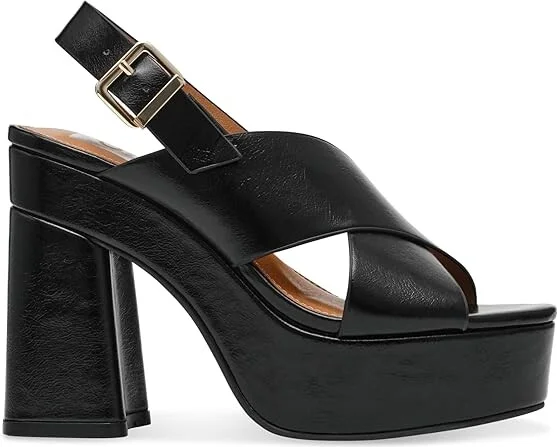 DV by Dolce Vita Wentz Women's Slip-on Dress Shoes Black Shiny : 8 M, Leather - Image 8