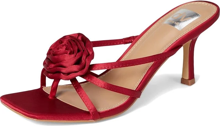 DV by Dolce Vita Zelly Women's Sandals Red : 6 M, Synthetic - Image 5
