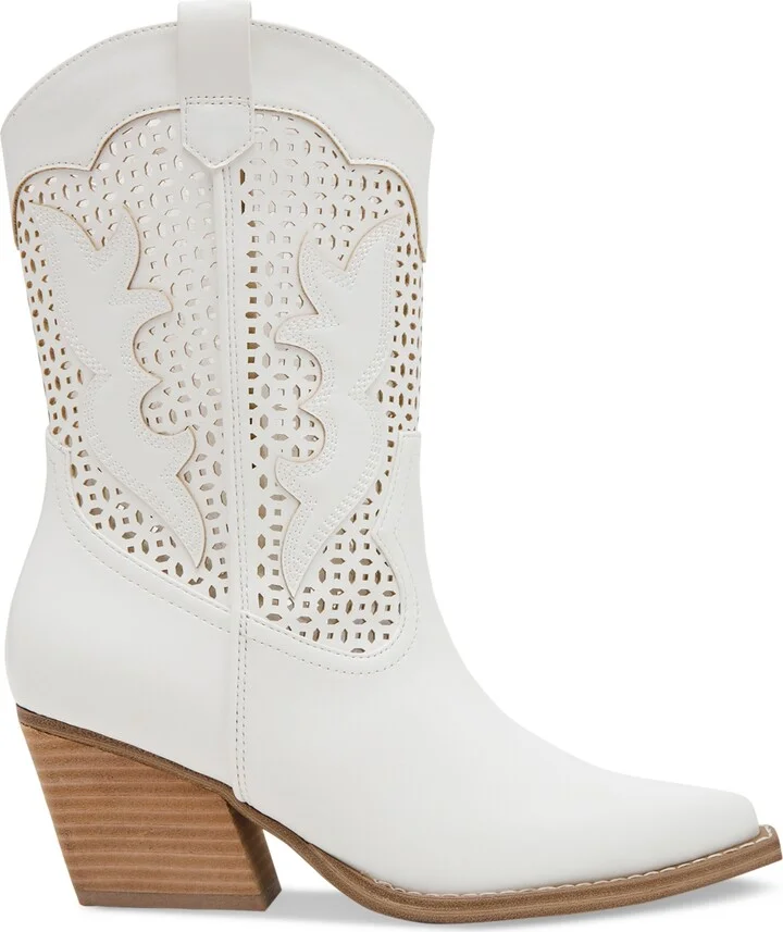 Dv Dolce Vita Women's Allure Cutout Eyelet Cowboy Western Booties - Image 2