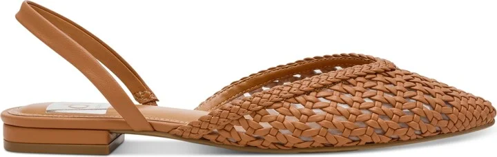 Dv Dolce Vita Women's Cashe Woven Slingback Pointed-Toe Flats - Image 2