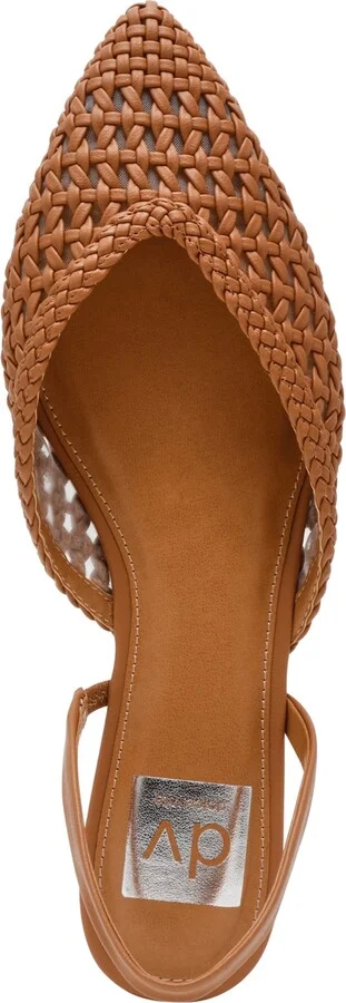 Dv Dolce Vita Women's Cashe Woven Slingback Pointed-Toe Flats - Image 4