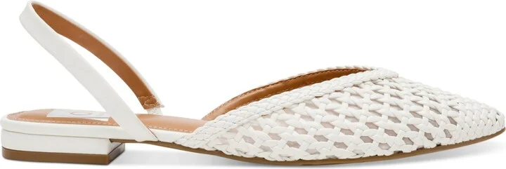 Dv Dolce Vita Women's Cashe Woven Slingback Pointed-Toe Flats - Image 7