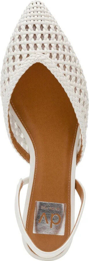 Dv Dolce Vita Women's Cashe Woven Slingback Pointed-Toe Flats - Image 9