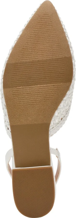 Dv Dolce Vita Women's Cashe Woven Slingback Pointed-Toe Flats - Image 10